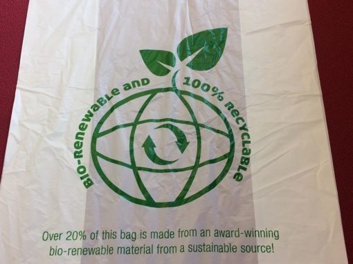 Bio-Renewable & 100% Recyclable Carrier Bags